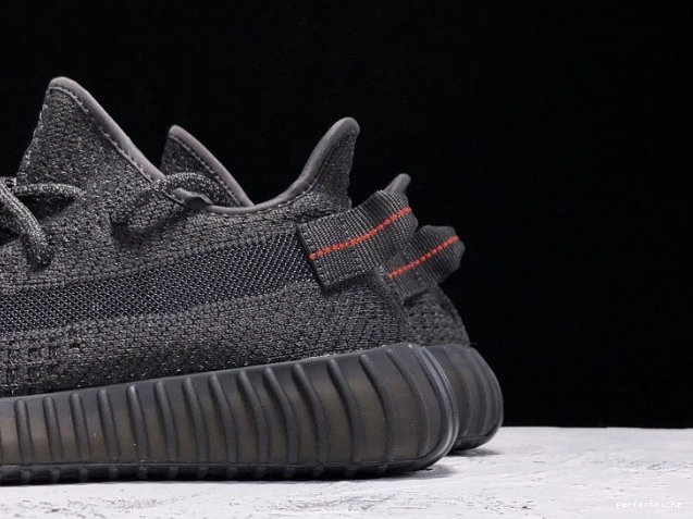 (Reflective) V2 Static 350 Adidas Boost Black - FU9007 Yeezy 0821